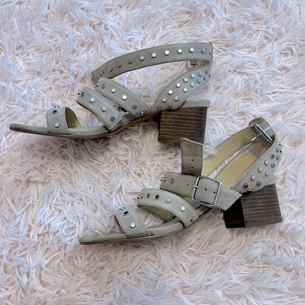 Vince camuto studded heels